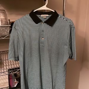 Blue and light green stripe